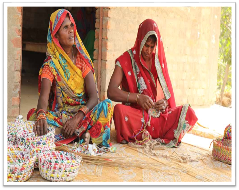 Rangoli Jute Baskets